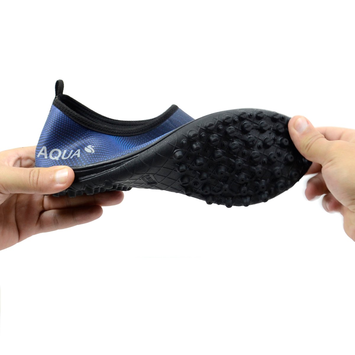 Aqua, Tenis Hibrido Azul, Sola Preta - Imagem 6