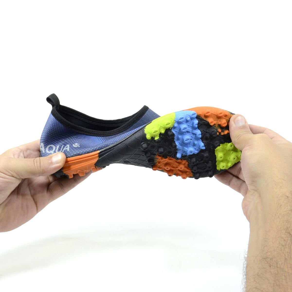 AQUA Tenis Hibrido, Azul, Sola Colorida - Imagem 5